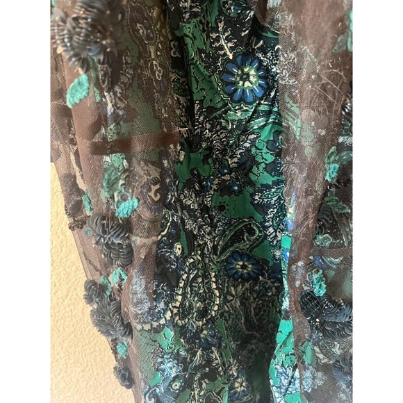 Free People Pure Heart Beaded Mini Dress Size Small - Picture 10 of 14